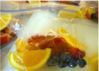 PE fruit flat bag palstic packaging bag A
